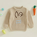 Toddler Girl Boy Casual Knitting Pullover for Easter childrensterritory