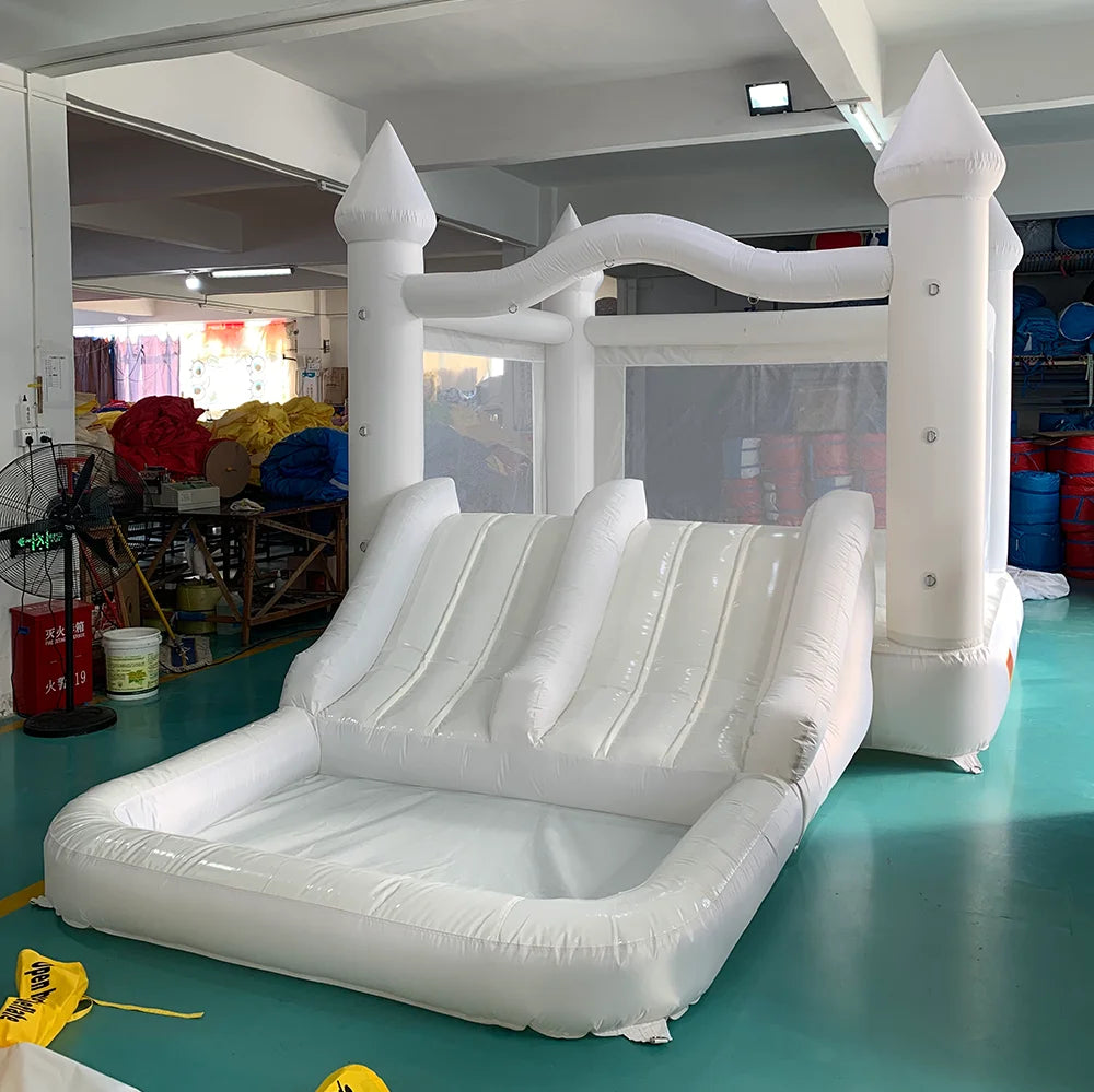 Kids Inflatable Jumping Castle 5.6*3.3*3M With Blower Slide childrensterritory