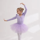 Kids' Girls' Designer Gymnastics Ballet Leotard with Tutu Skirt