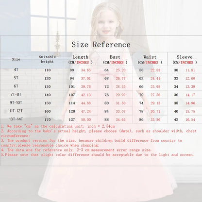 Little Girls Lace Design Long Party Dresses