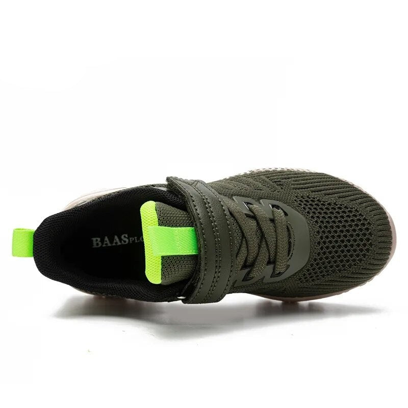 Breathable and Lightweight Boys Sport Sneakers childrensterritory