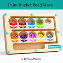Magnetic Maze Toy for Kids with Digital Beads