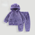Girls’ Long-Sleeved Winter Casual Clothing Set