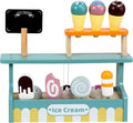 Kids Wooden Ice Cream Counter Playset childrensterritory