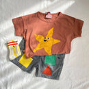 Cartoon Printed Kids' Summer T Shirts for Boys and Girls childrensterritory