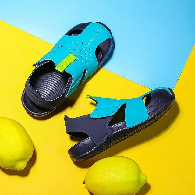 Candy-colored Hollow-out Fashion Sandals for Kids