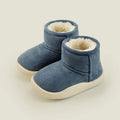 Warm Solid Color Cotton Snow Boots for Baby/Toddlers childrensterritory