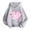Cute Cartoon Printed Warm Hoodies for Girls' and Boys' childrensterritory