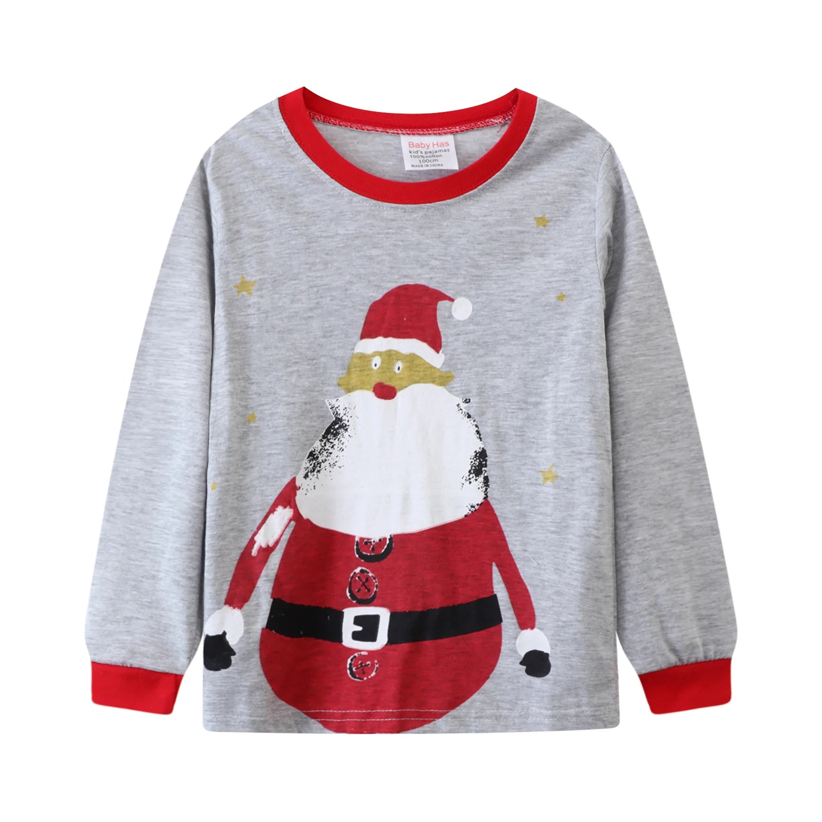 Cartoon Print Long Sleeves Kids Autumn Clothing Set