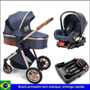High Landscape Royal Folding 3-in-1 Baby Stroller