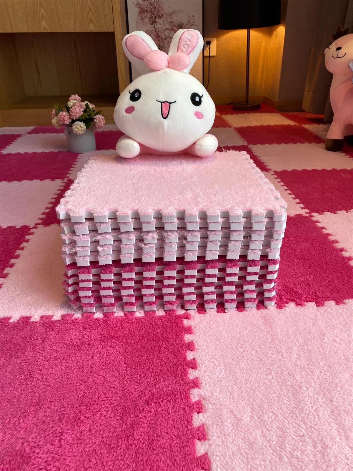Soft Plush Kids Interlock Floor Mats, 30*30 CM childrensterritory