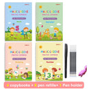 Reusable Writing Practice Set of 4 Magic Copybooks childrensterritory