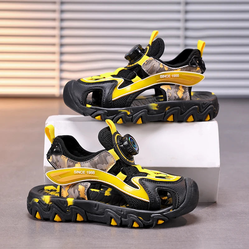 Kids Hollow Non-Slip Lightweight Candy Color Summer Sandals