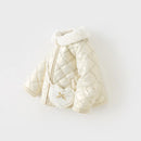 Children Girls Fur Collar Winter Warm Parkas Overcoat childrensterritory