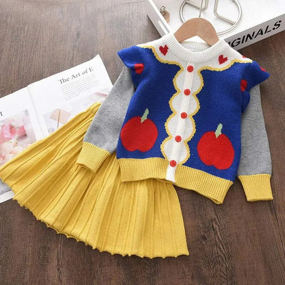 Kids Girls Winter Style Elegant Princess Clothing Sets childrensterritory