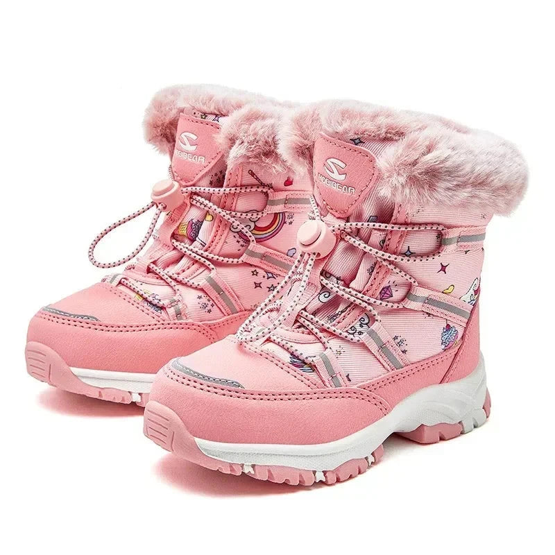 High-Quality Plush Snow Boots for Girls and Boys childrensterritory