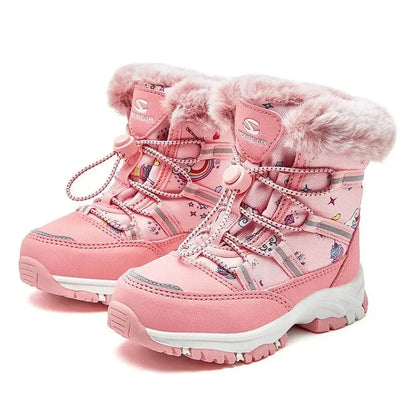 High-Quality Plush Snow Boots for Girls and Boys childrensterritory