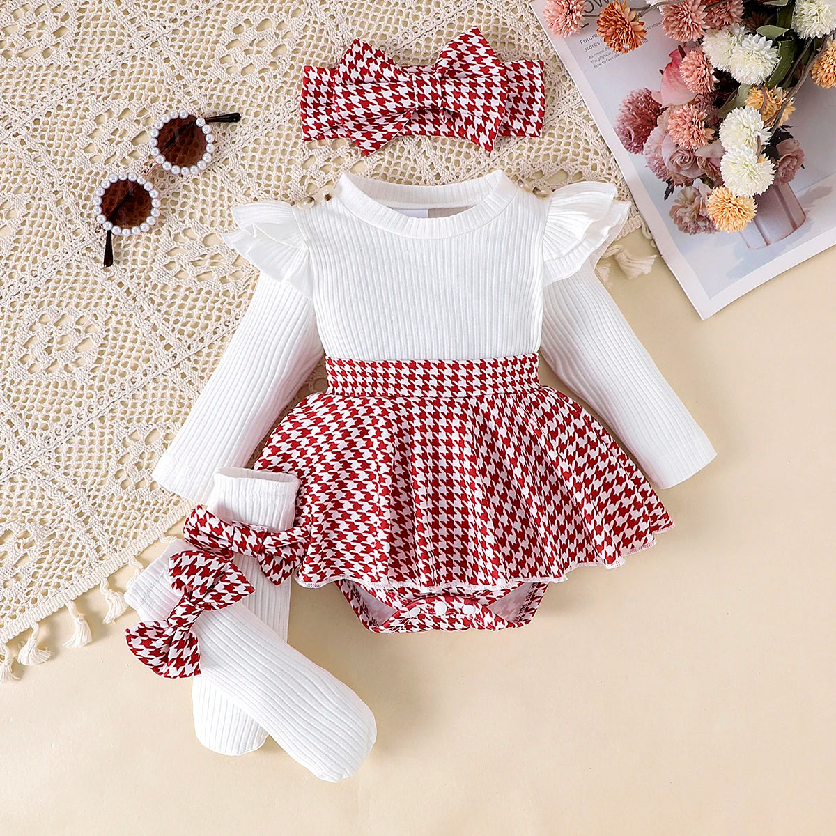 Baby Girls' Long-Sleeved Elegant Dresses childrensterritory