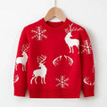 Baby Kids Long Sleeves Christmas Design Winter Sweater