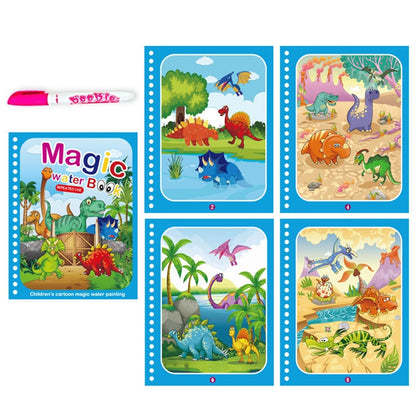 Reusable Magical Water Drawing Book with Pen Kids Toys childrensterritory