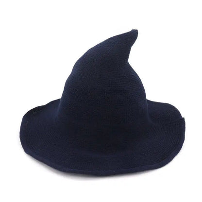 Halloween wool Knit witch hat/Fancy Dress Hat