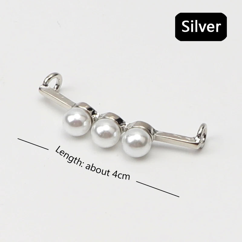 Pearl Shiny Rhinestone Sneaker Shoelace Clips for Girls childrensterritory