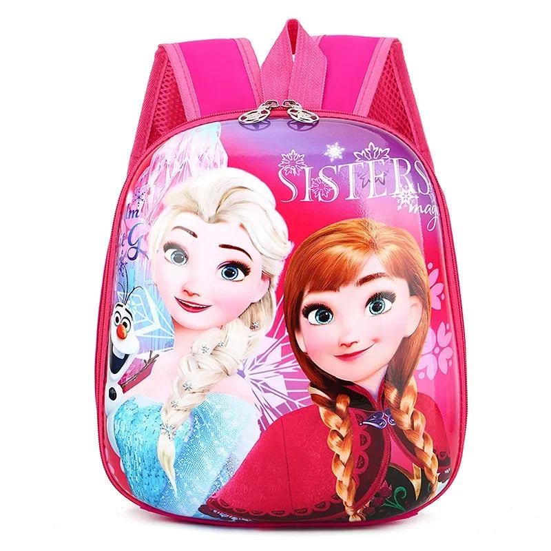 Cartoon Princess Design Kids Hard Shell Backpack for Girls/Boys childrensterritory