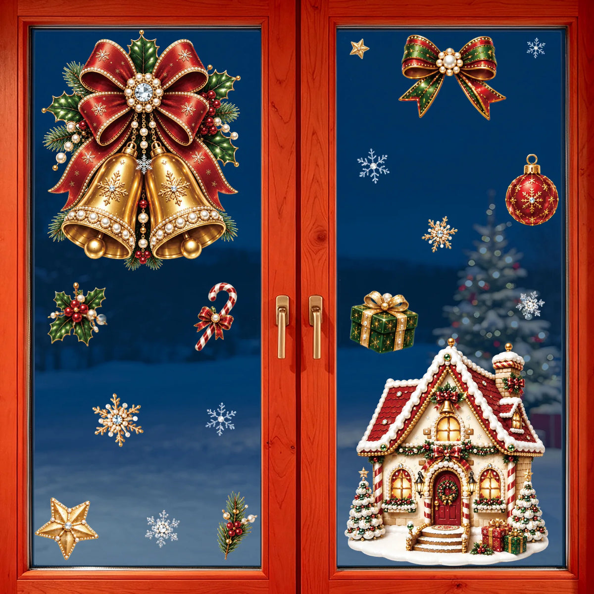 Kids Room Wall Decals for Christmas and New Year Decor