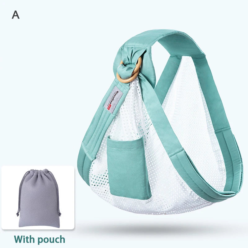 Comfortable Dual-Use Baby Wrap Carriers Up To 130 Lbs childrensterritory