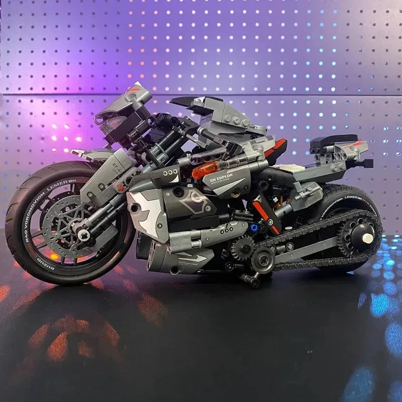 City Racer Classic Motorbike Building Blocks Toys for Kids