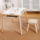 Multifunctional Kids Sensory Table with 2 Storage Boxes and 2 Stools childrensterritory