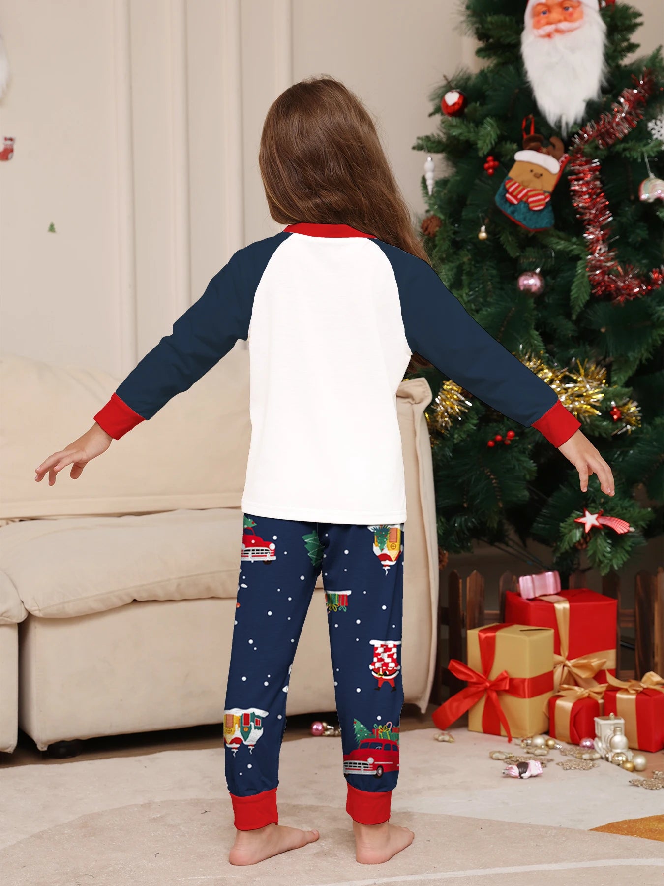 Kids' Full Sleeves Christmas Design Clothing Set childrensterritory