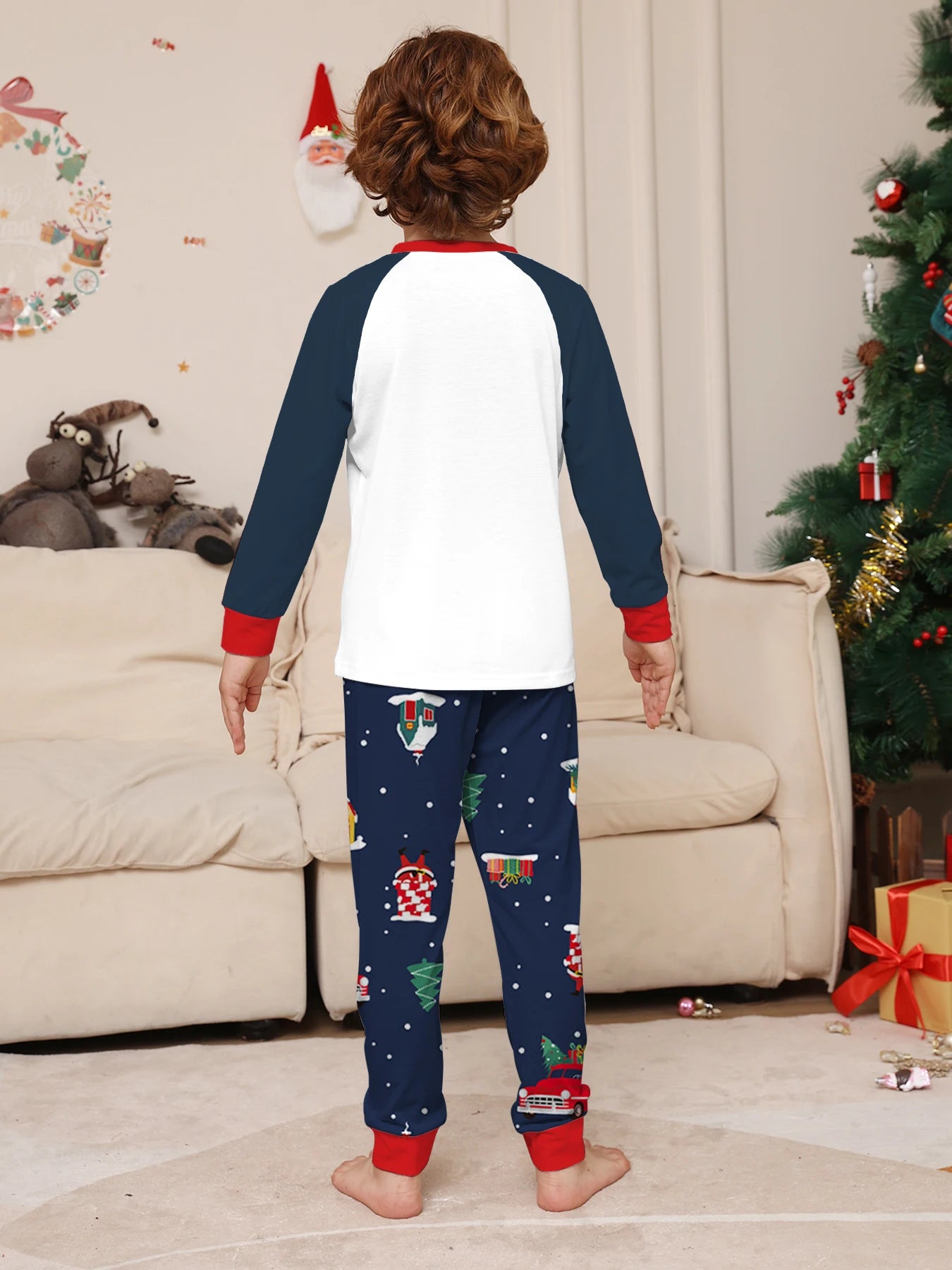 Kids' Full Sleeves Christmas Design Clothing Set childrensterritory