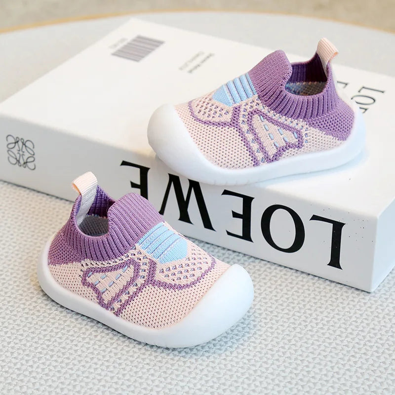 Kids Solid Color Soft Casual Shoes