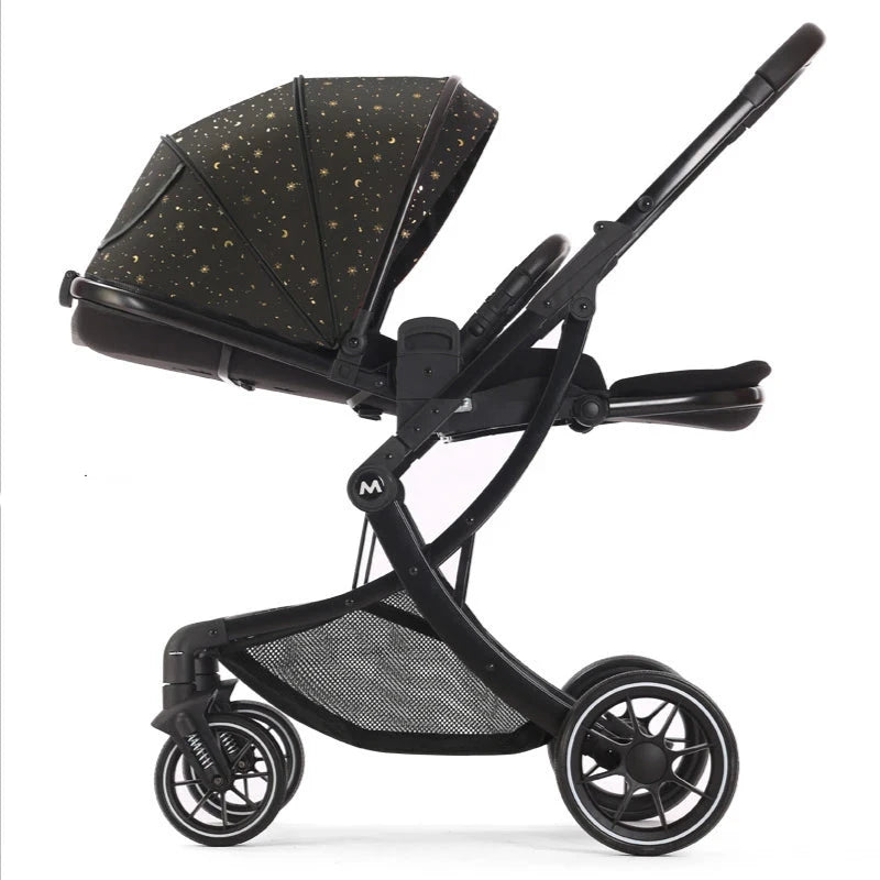 Elevated Baby Stroller with Lightweight Eggshell Design childrensterritory