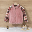 Girls' Long-Sleeved Casual Warm Sweater