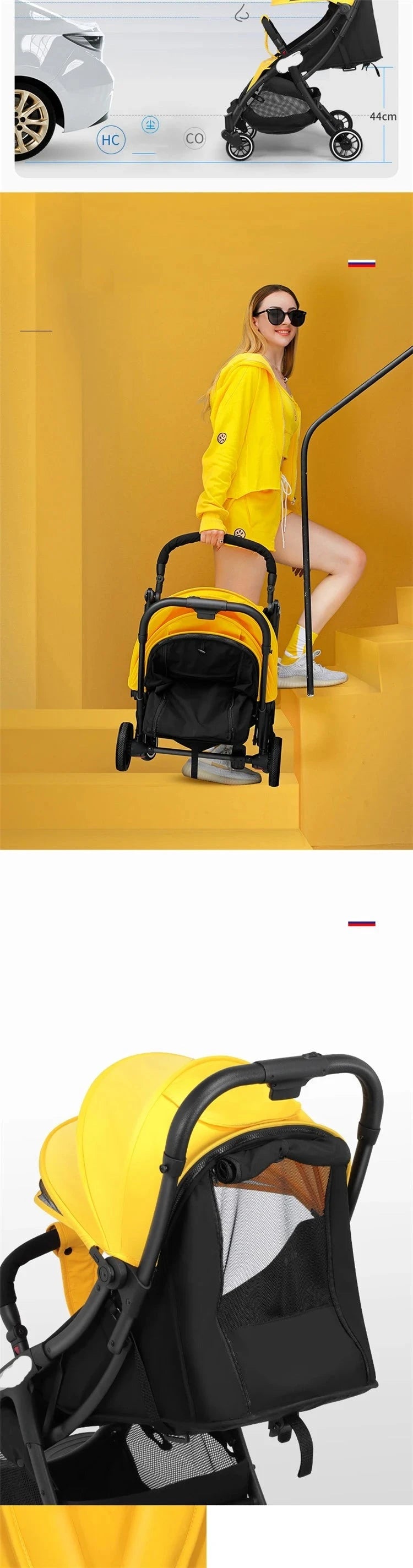 Lightweight Foldable Baby Stroller/Carrige Pram childrensterritory