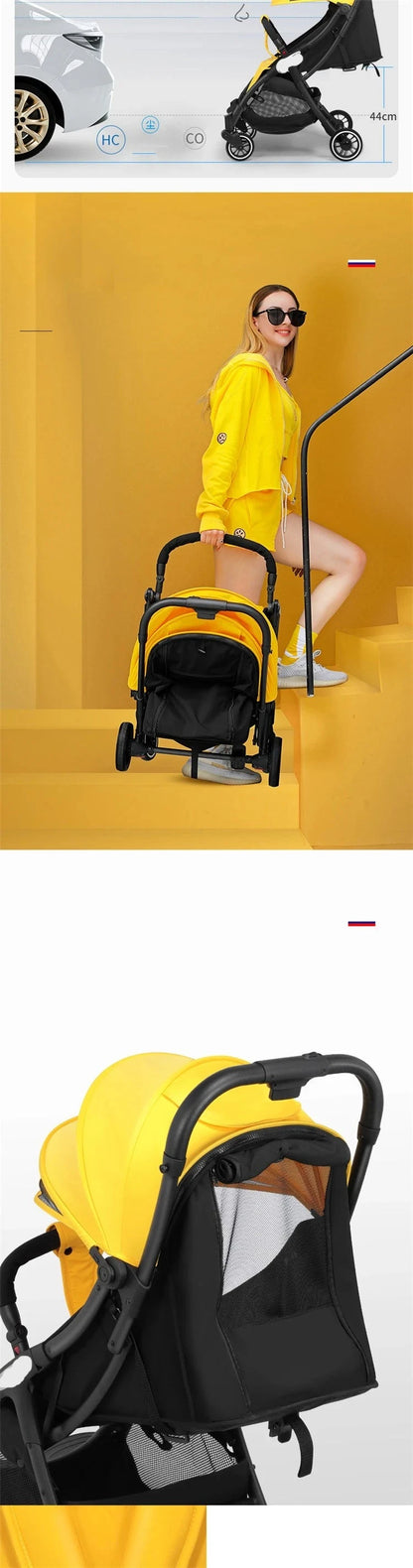 Lightweight Foldable Baby Stroller/Carrige Pram childrensterritory
