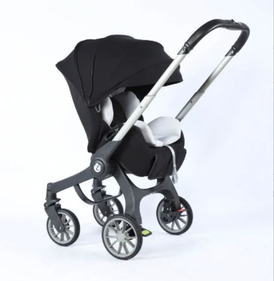 Four-in-One Folding High Landscope Baby Carriage Prams childrensterritory
