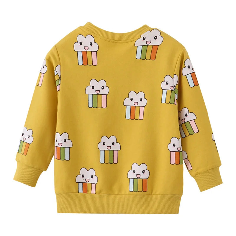 Cute Cartoon Design Kids Boys Girls Sweatshirts