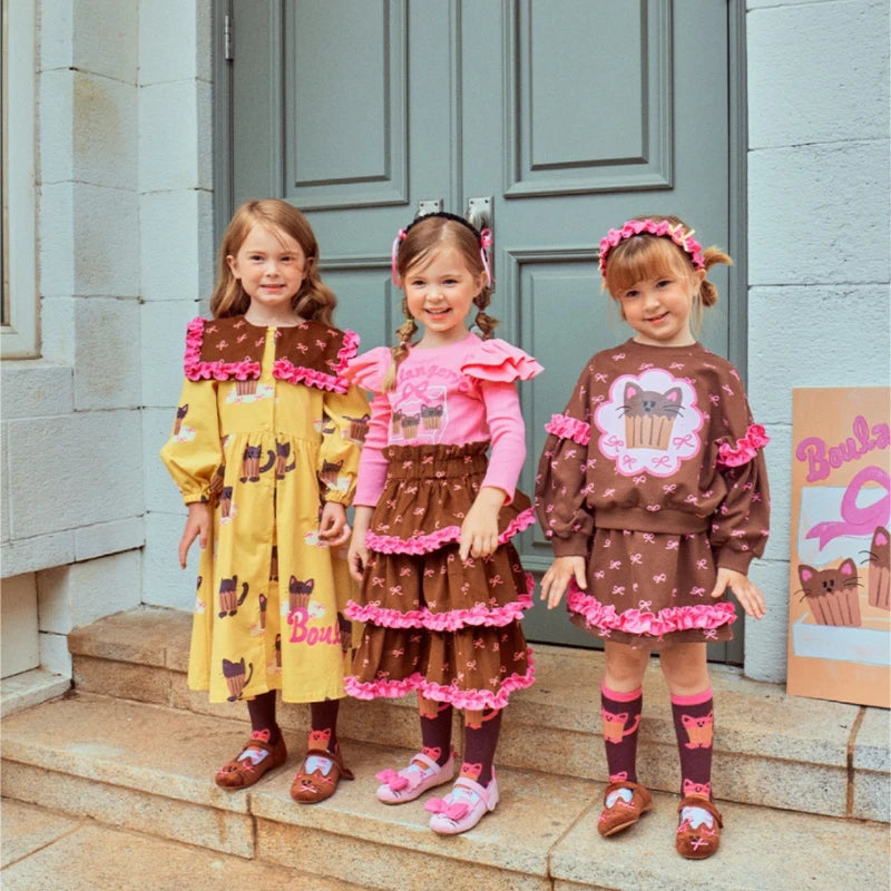Little Girls Embroidery Dress and Beach Skirt Dresses