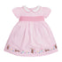 Little Girls Elegant Cartoon Embroidered Summer Dresses childrensterritory