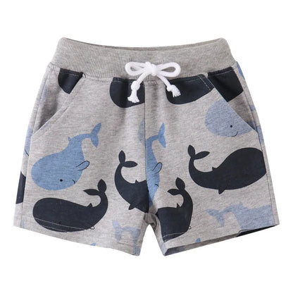Animal Cartoon Print Kids Boys Shorts Summer Pants childrensterritory