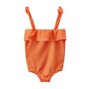 Kids/Baby Girls Floral Sleeveless Ruffle Swim Suit childrensterritory
