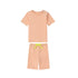 Summer Solid Colour Family Matching Clothing Set childrensterritory