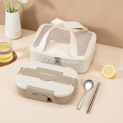Kid Adult Leak-Proof Portable Lunch Box With Compartment childrensterritory