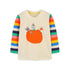 Kids Boys Cartoon Pumpkin Design Cotton T-shirt childrensterritory