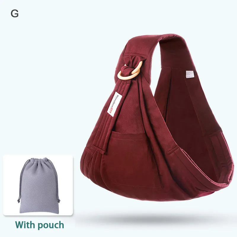 Comfortable Dual-Use Baby Wrap Carriers Up To 130 Lbs childrensterritory