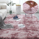 Soft Furry Rainbow Rugs for Kids Bedroom Decor