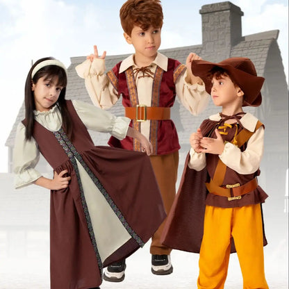 Full-Sleeved Halloween Costumes With Caps For Kids childrensterritory